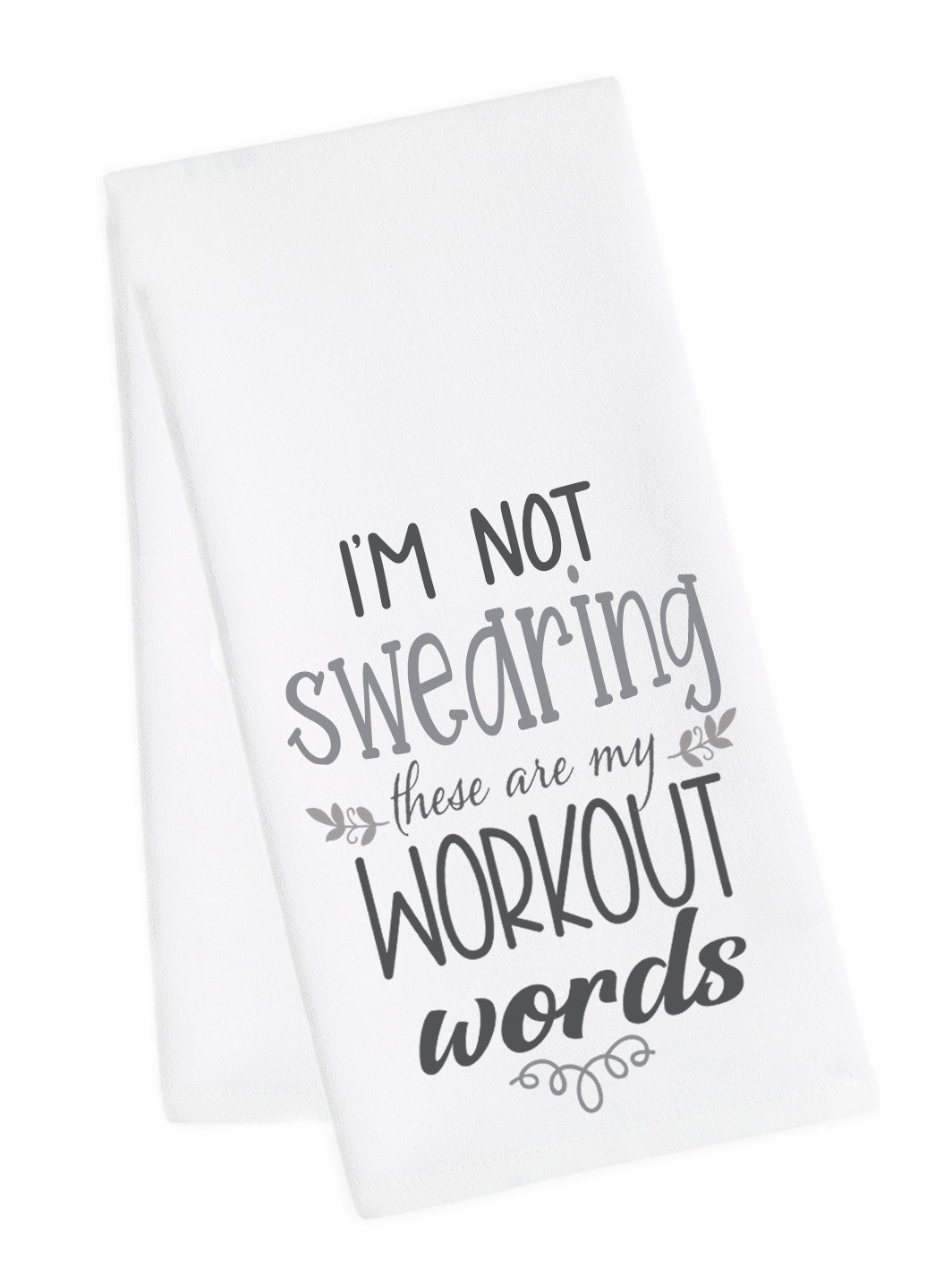 Not Swearing Tea Towel