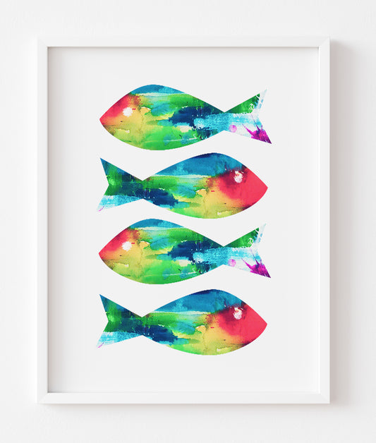 Watercolor Fish