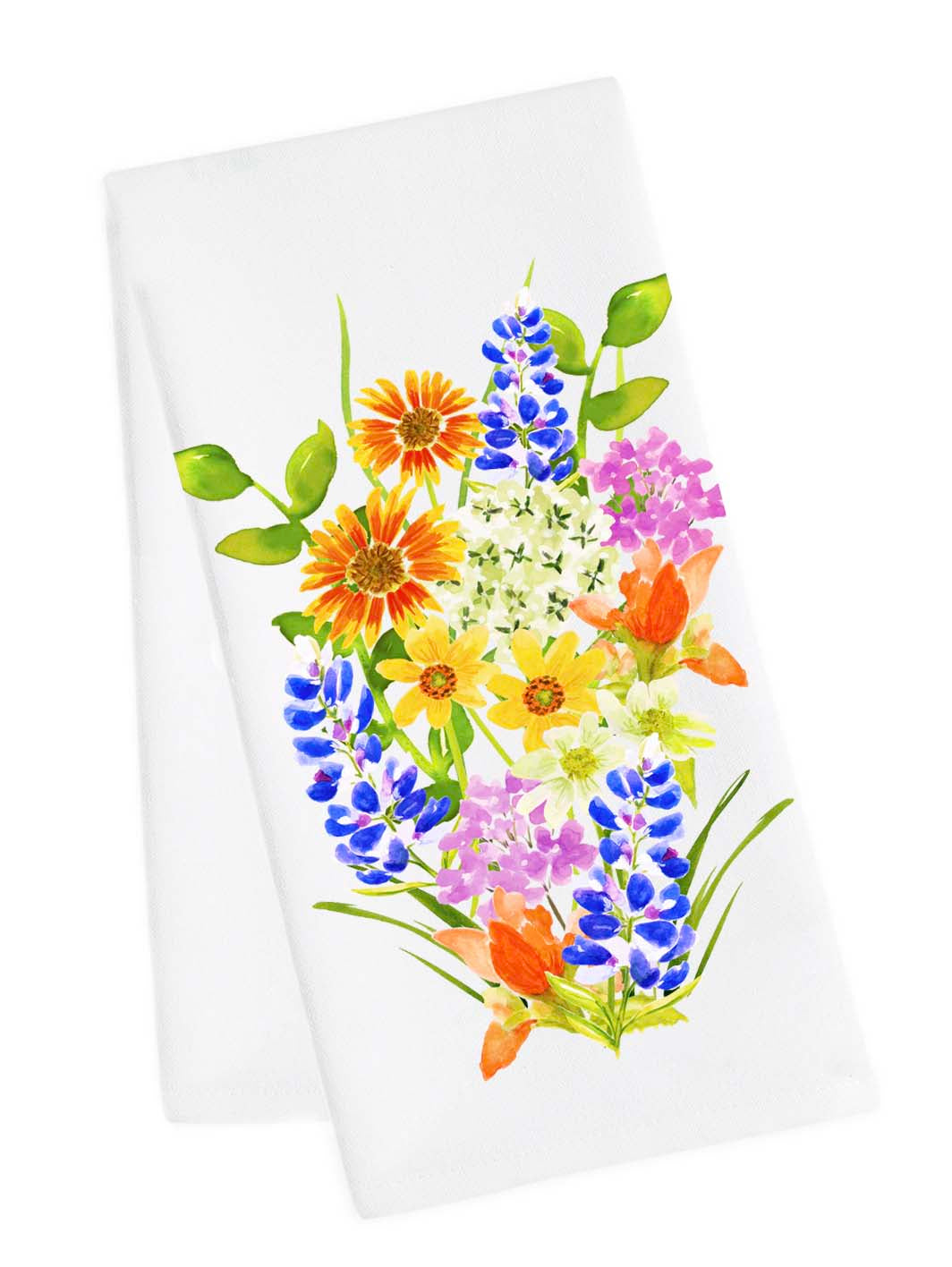Wildflower Tea Towel
