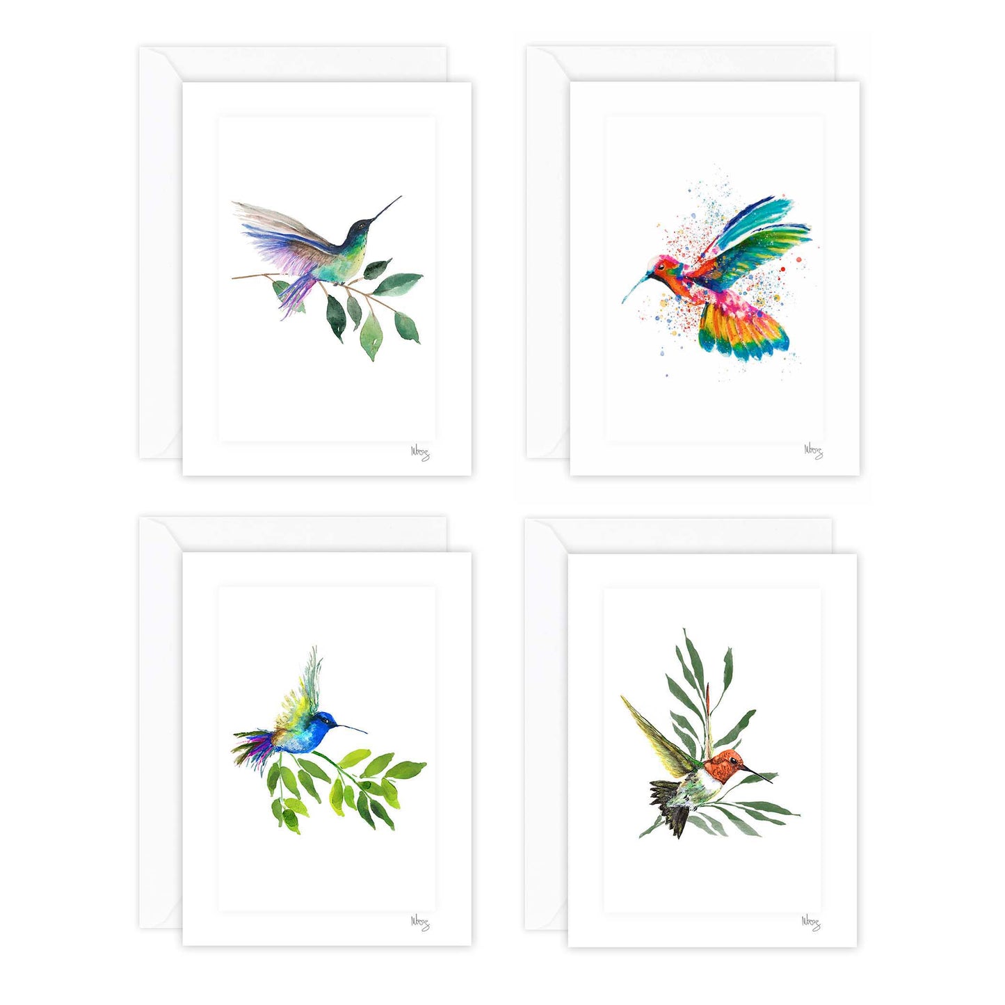 Hummingbird Greeting Cards