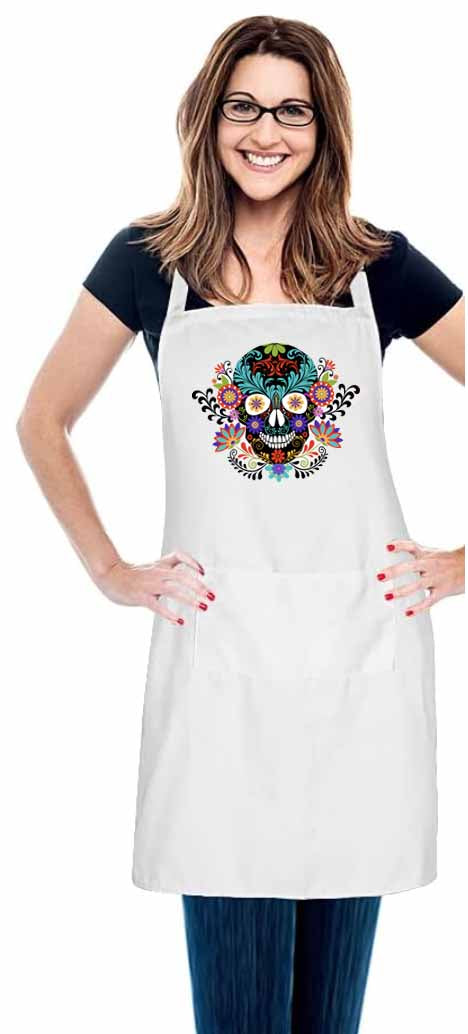 Sugar Skull Apron