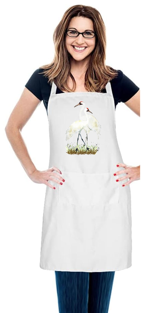 Whooping Crane Apron