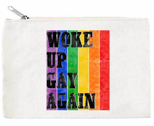 Gay Again Zippered Pouch