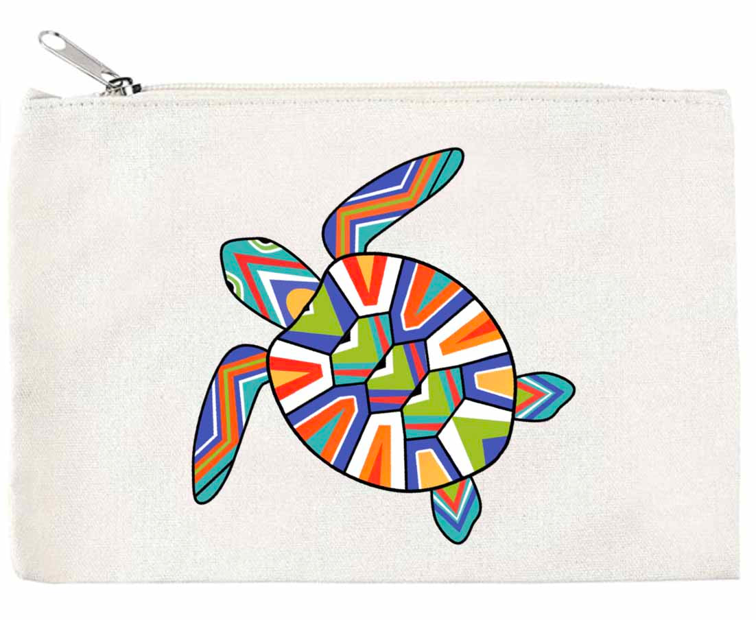 Turtle Zippered Pouch