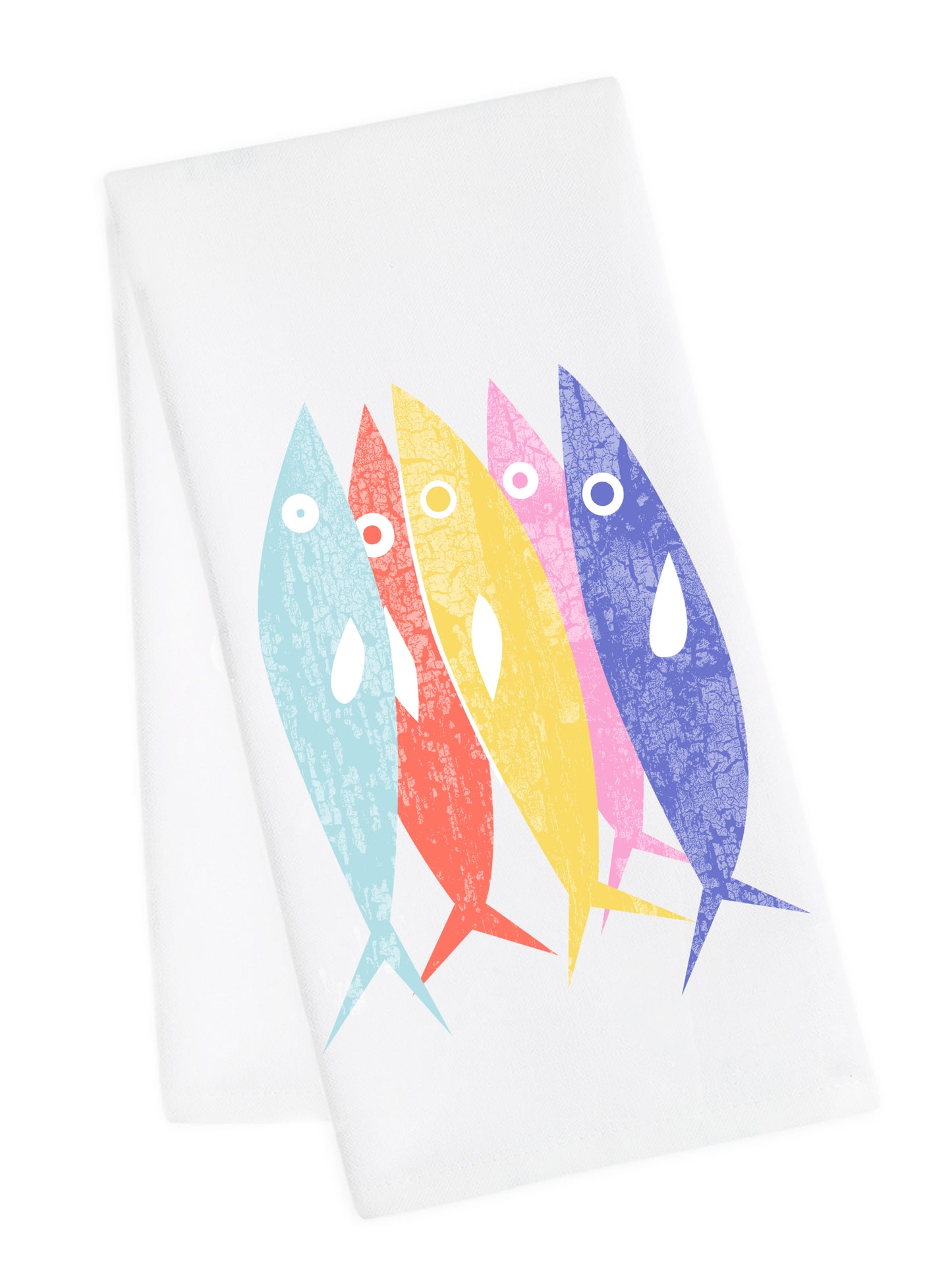 Catch of the Day Fish Tea Towel