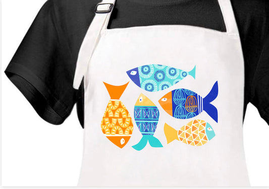 Modern Fish Apron