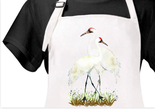 Whooping Crane Apron