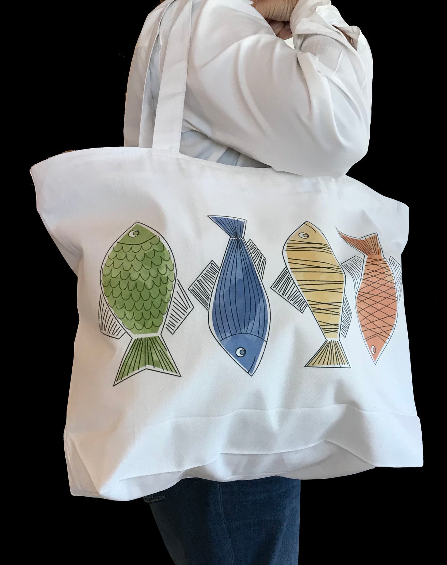 Four Fish Tote Bag