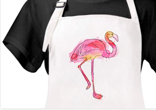 Flamingo Apron