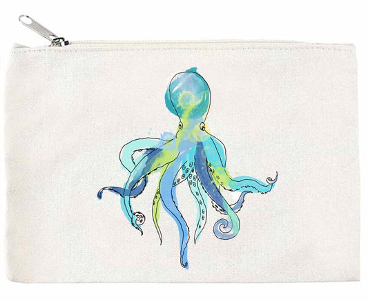 Octopus Zippered Pouch